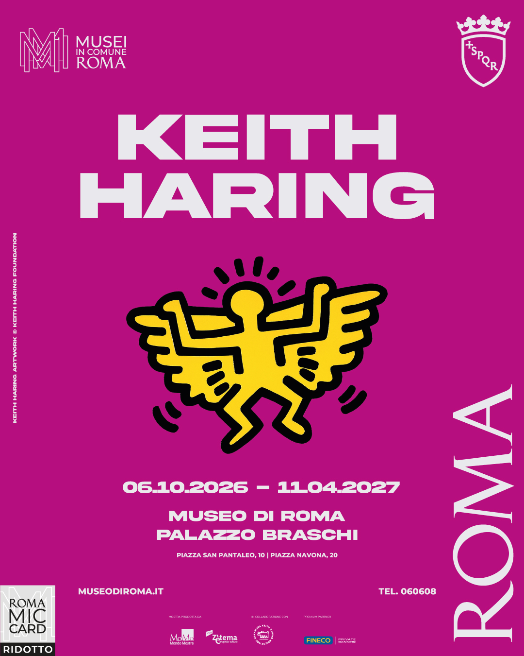 Keith Haring | Art Without Borders | Museo di Roma – Palazzo Braschi